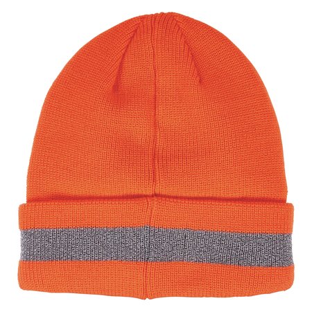 N-Ferno By Ergodyne Reflective Winter Hat, One Size, Orange 6803